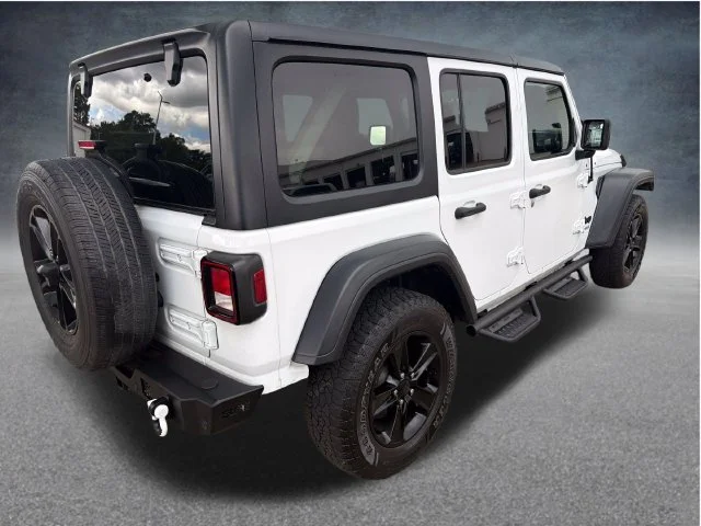 Used 2020 White Jeep Unlimited Sport Altitude image 7
