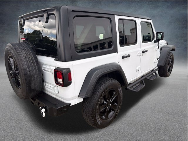 Used 2020 White Jeep Unlimited Sport Altitude image 7