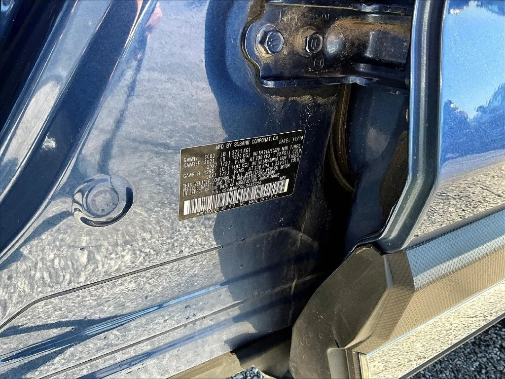 Certified Used 2020 Blue Subaru Touring image 23