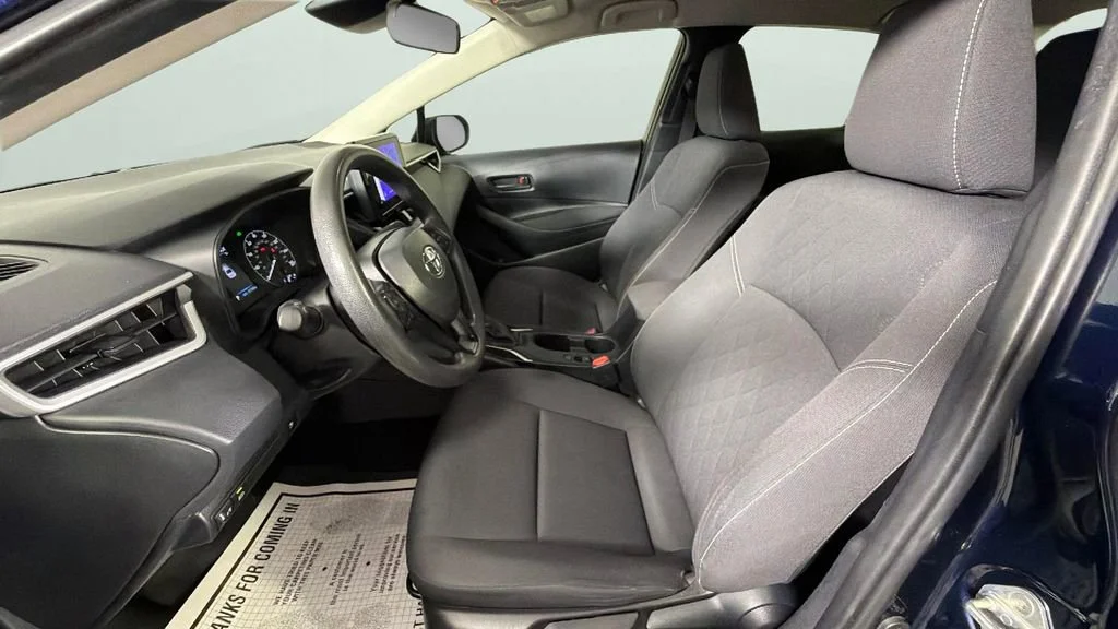 Used 2025 Blue Toyota Hybrid LE image 17