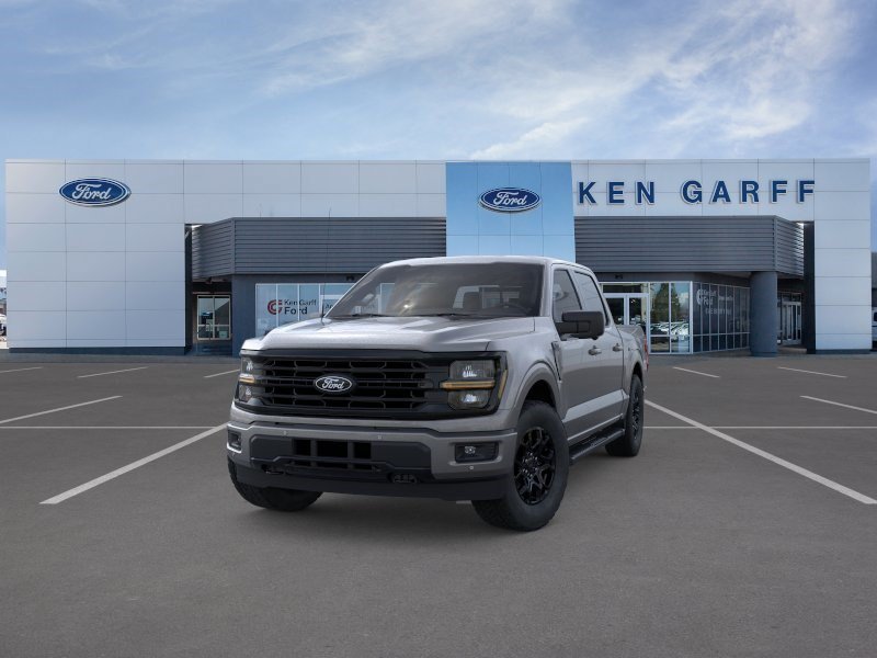 New 2026 Carbonized Gray Metallic Ford XLT image 2