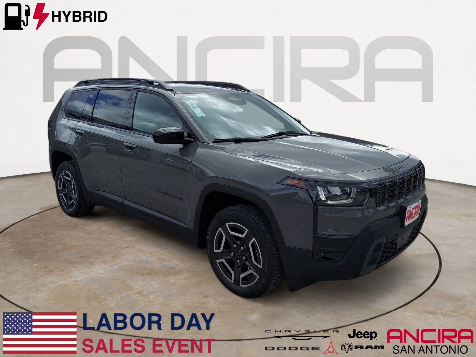 New 2026 Sting-Gray Clearcoat Jeep Laredo image 1