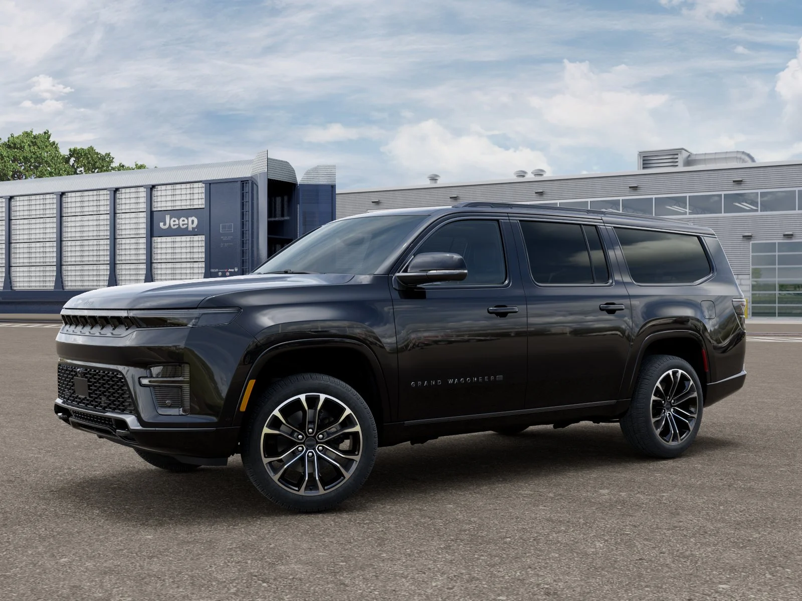 New 2026 High Gloss Black Exterior Paint Jeep Grand Wagoneer image 2