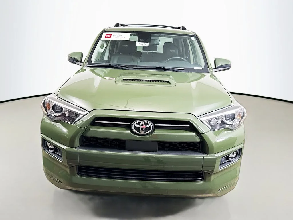 Certified Used 2022 Army Green Toyota TRD Sport image 2