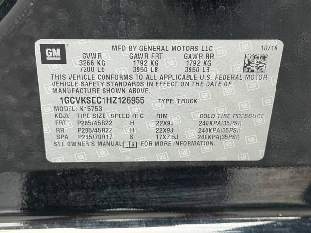 Used 2017 BLACK Chevrolet LTZ image 5