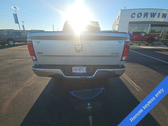 Used 2017 Bright Silver Clearcoat Metallic Ram SLT image 6