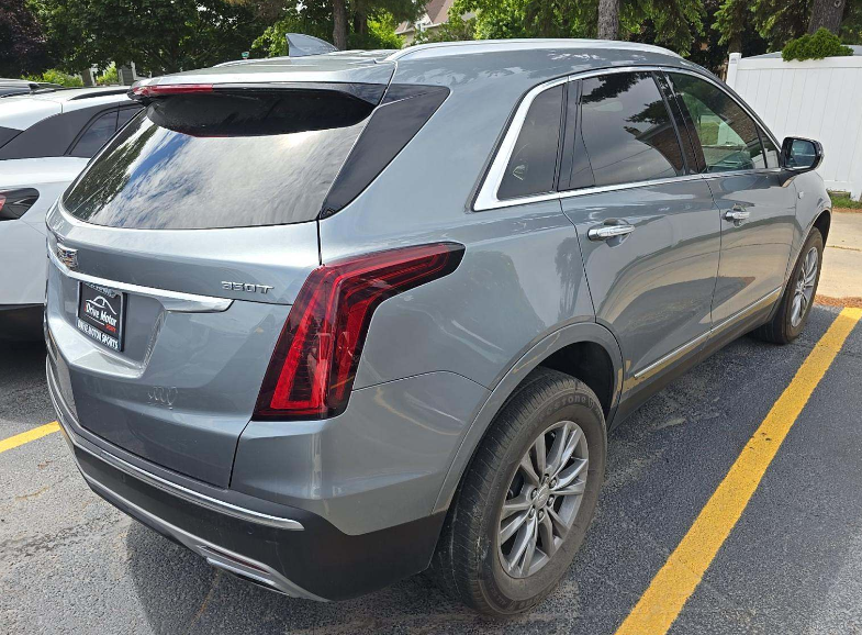 Used 2022 Gray Cadillac Premium Luxury image 3