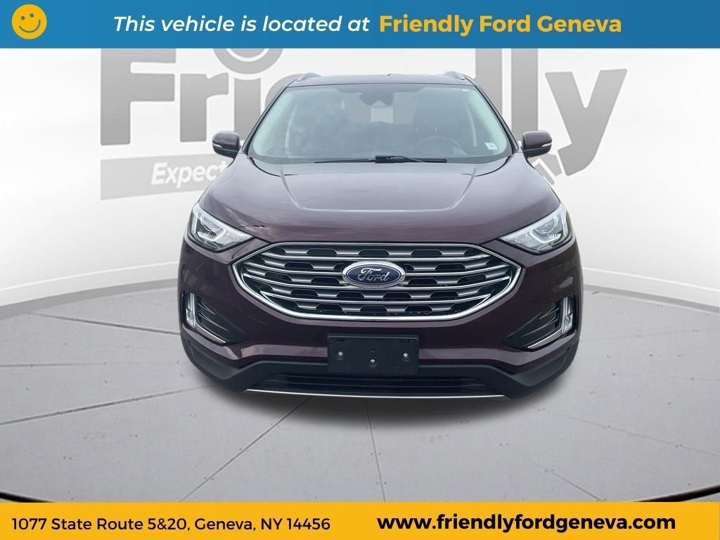 Used 2020 Red Ford SEL image 2