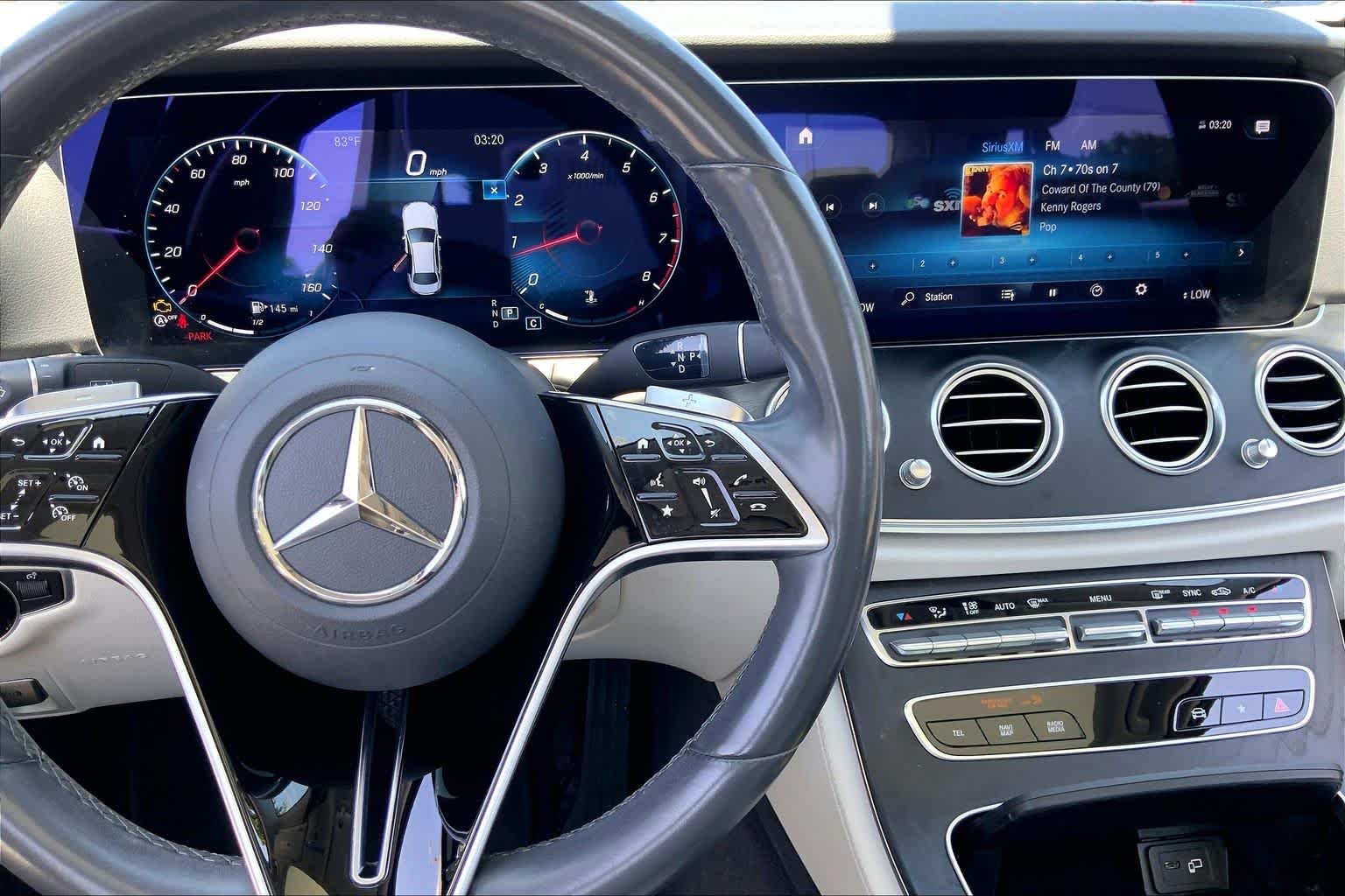 Certified Used 2022 MANUFAKTUR Diamond White Mercedes-Benz E 350 image 24