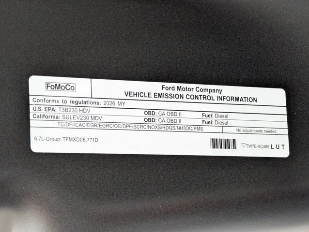 New 2026 Carbonized Gray Metallic Ford F-250® Lariat® image 70