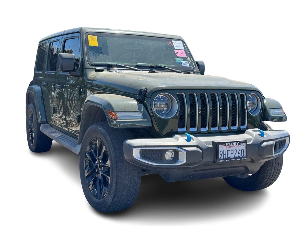 Certified Used 2023 Green Jeep Sahara 4xe image 17