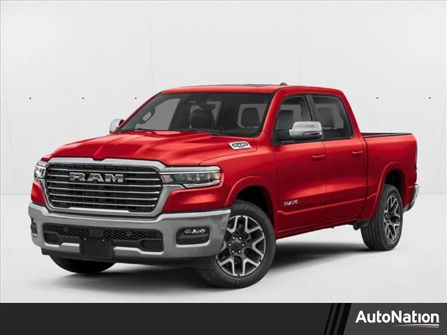 New 2026 Molten Red Pearlcoat Ram Laramie image 1