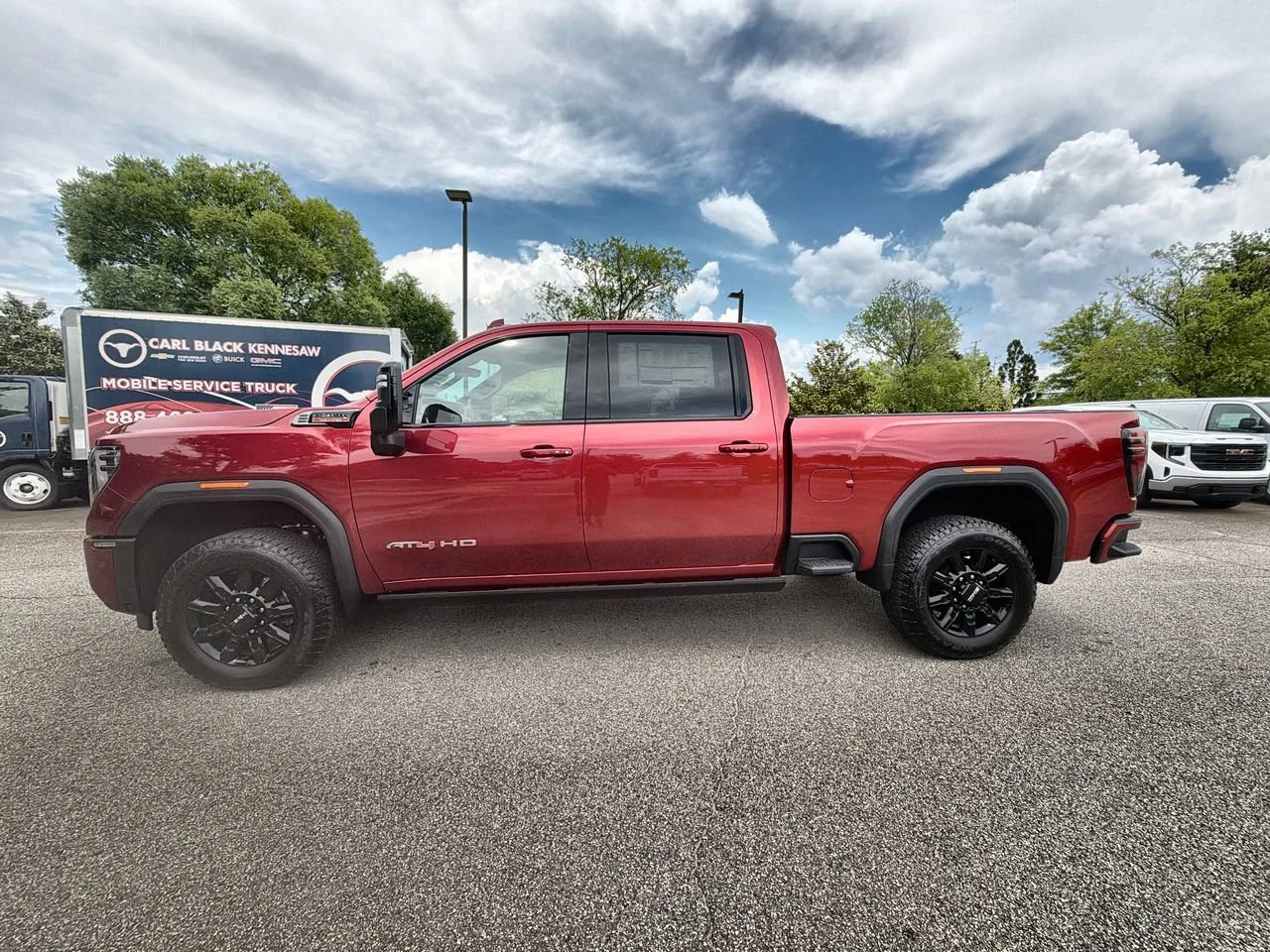 New 2026 Volcanic Red Tintcoat GMC AT4 image 5