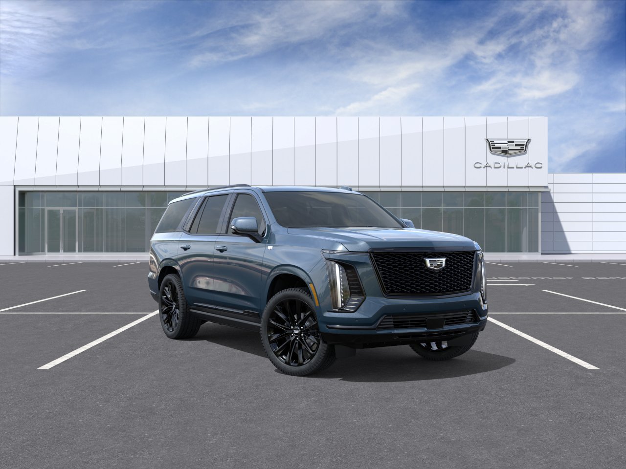 New 2026 Deep Sea Metallic Cadillac Platinum Sport image 1