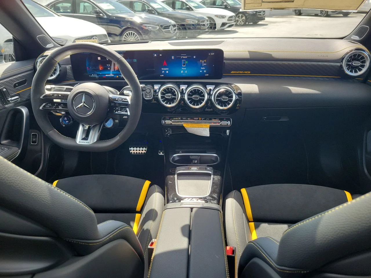 New 2026 MANUFAKTUR Mountain Grey Magno Mercedes-Benz AMG® CLA 45 4MATIC® Coupe image 14