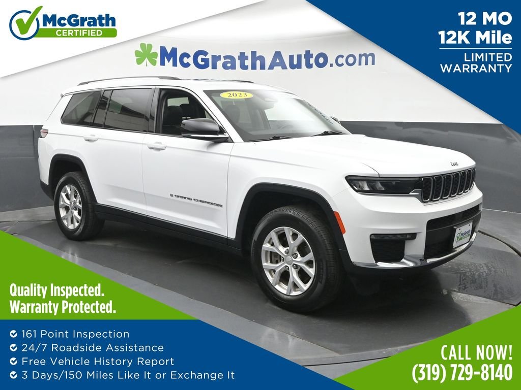 Used 2023 White/off-white Jeep Limited image 1