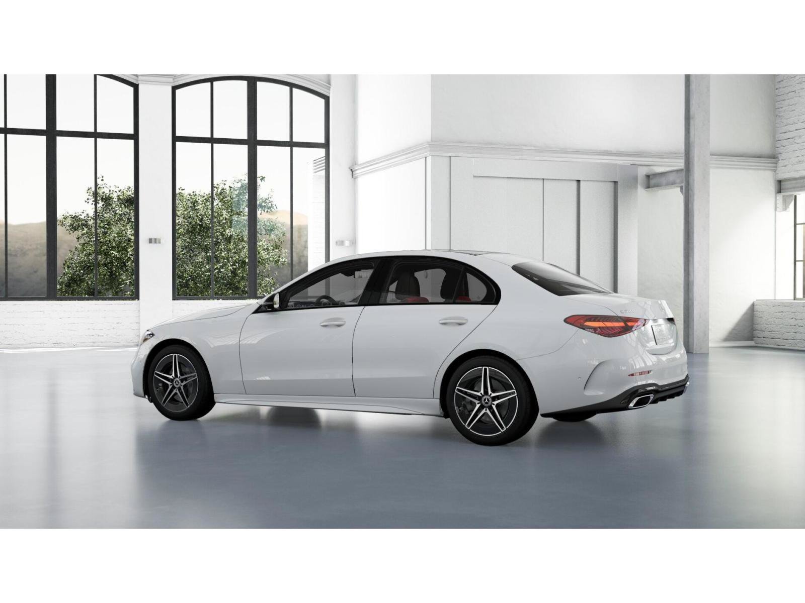 New 2027 Polar White Mercedes-Benz C 300 image 73