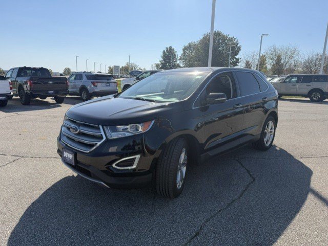 Used 2018 Shadow Black Ford Titanium image 3