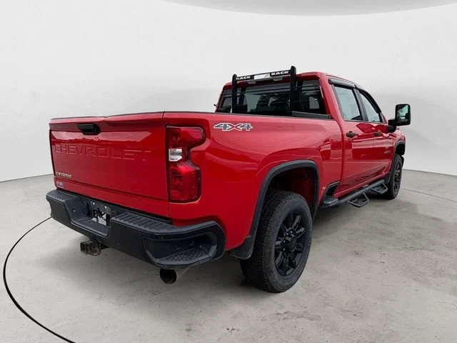 Used 2021 Red HOT Chevrolet Work Truck image 3