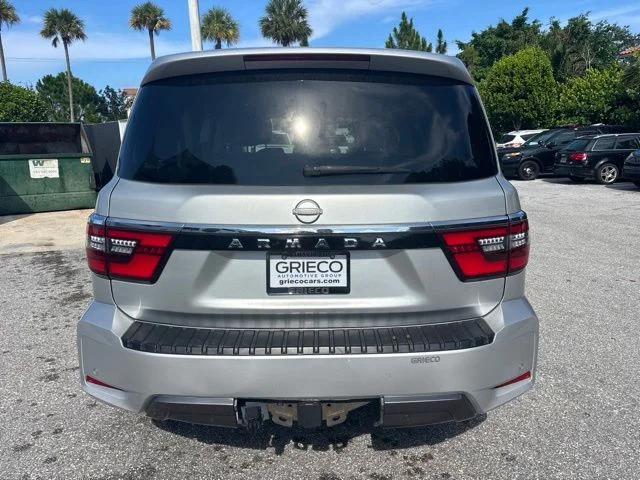 Used 2021 Brilliant Silver Metallic Nissan SV image 3