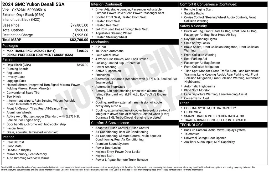 Used 2024 Black GMC Denali image 44