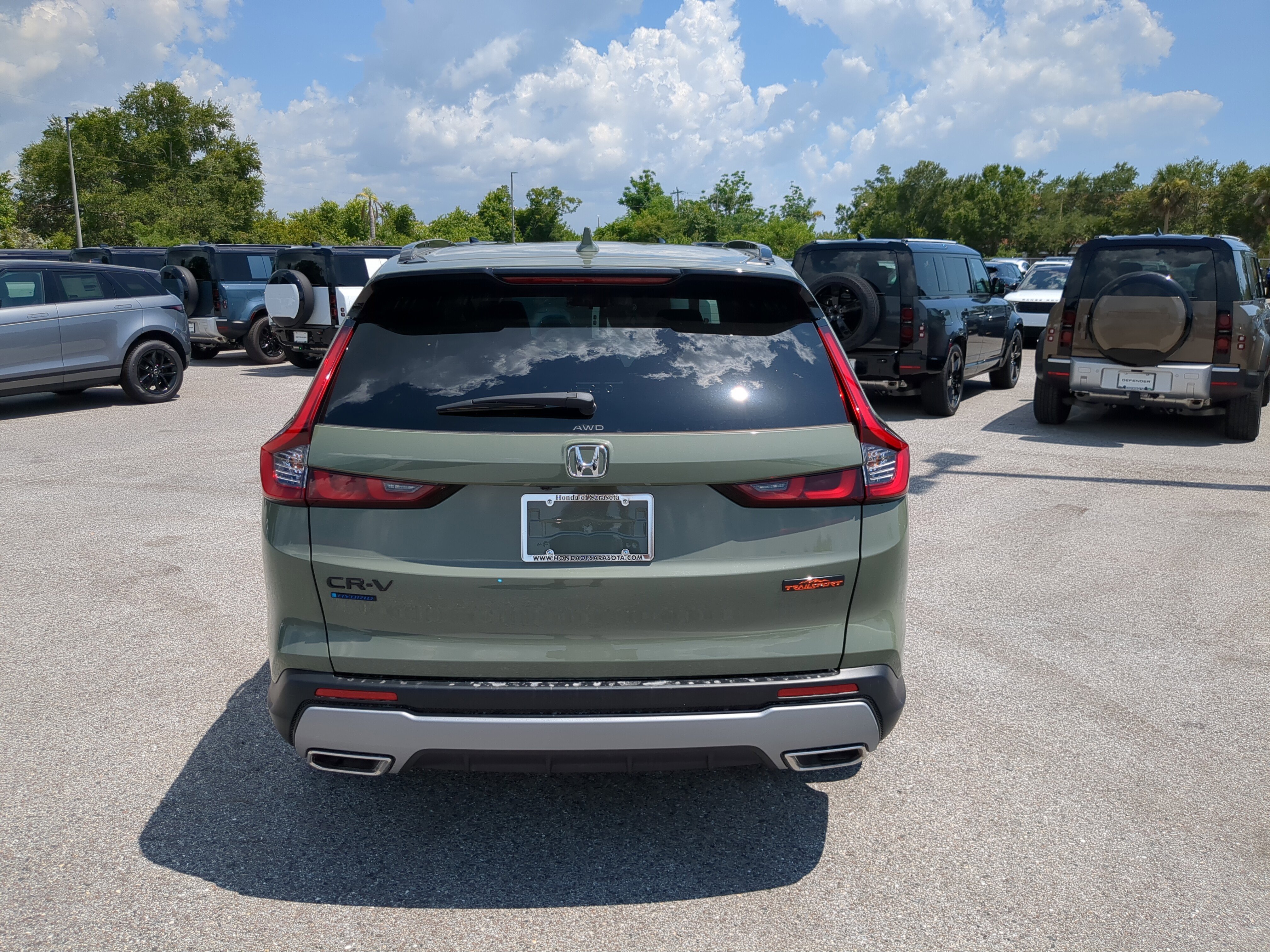 New 2026 Ash Green Metallic Honda TrailSport image 7