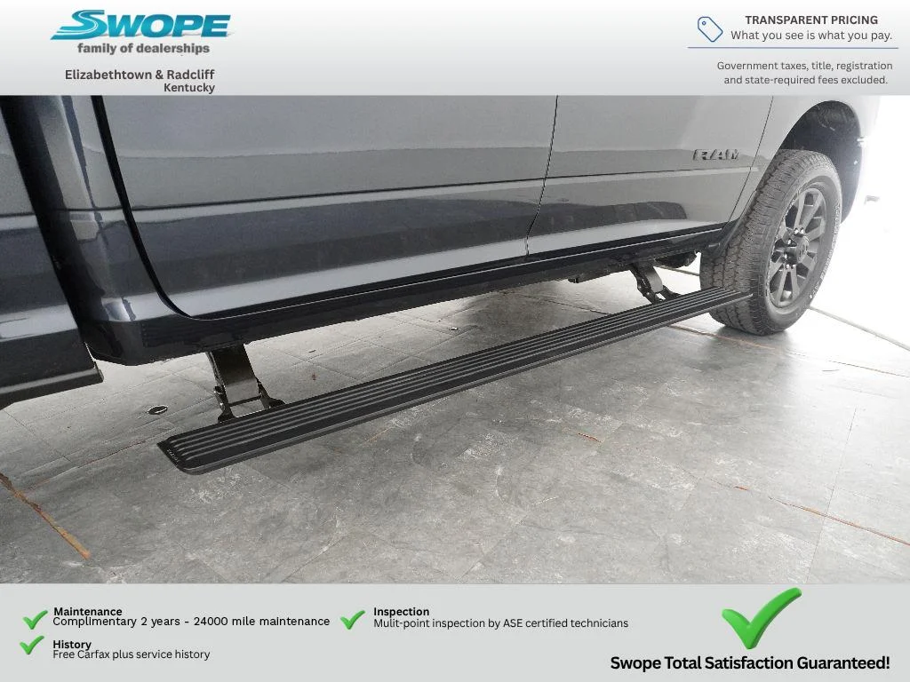 New 2026 Forged Blue Metallic Exterior Paint RAM Laramie image 27