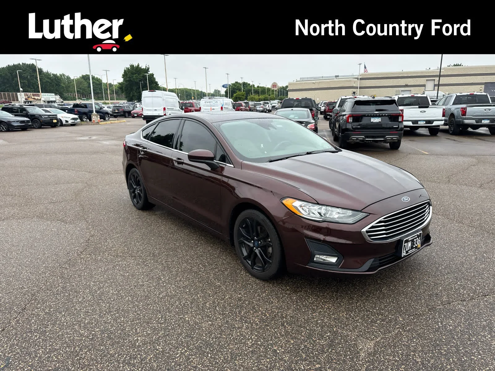 Used 2019 Rich Copper Metallic Tinted Clearcoat Ford SE image 1