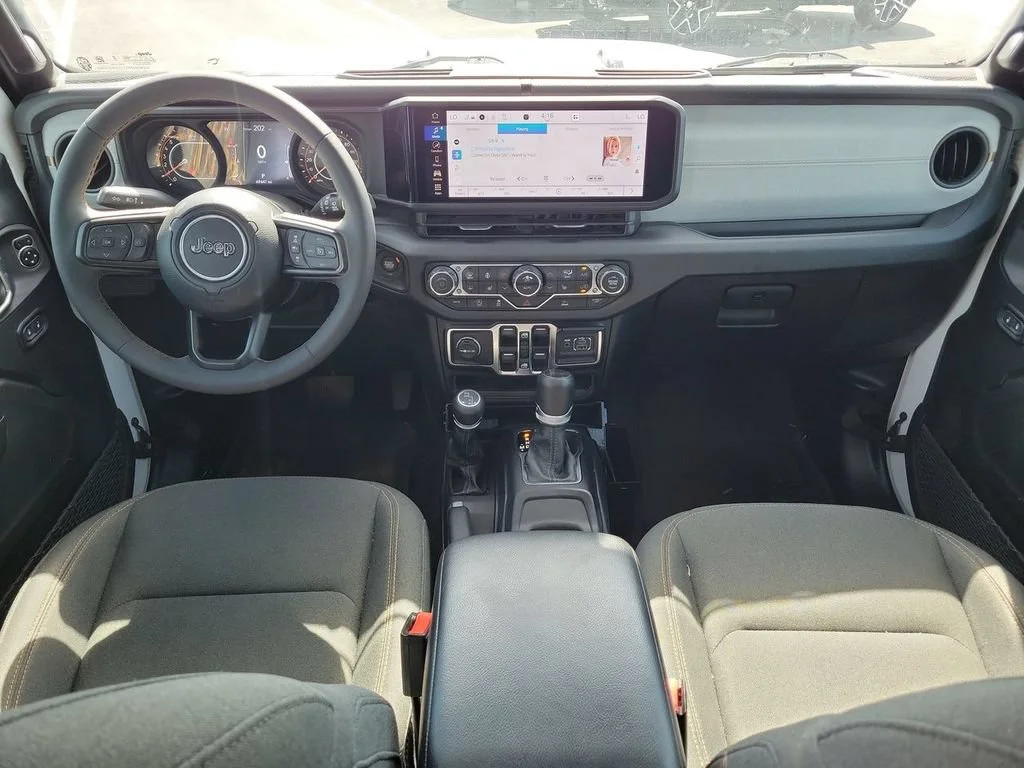 Used 2024 White Jeep 4-Door Sport S 4x4 image 26