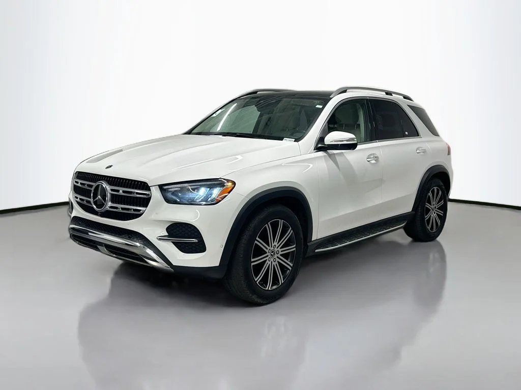 Certified Used 2024 Polar White Mercedes-Benz GLE 450 image 1