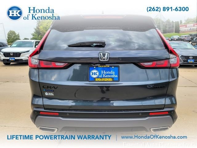New 2027 Meteorite Gray Metallic Honda Sport-L Hybrid AWD image 6