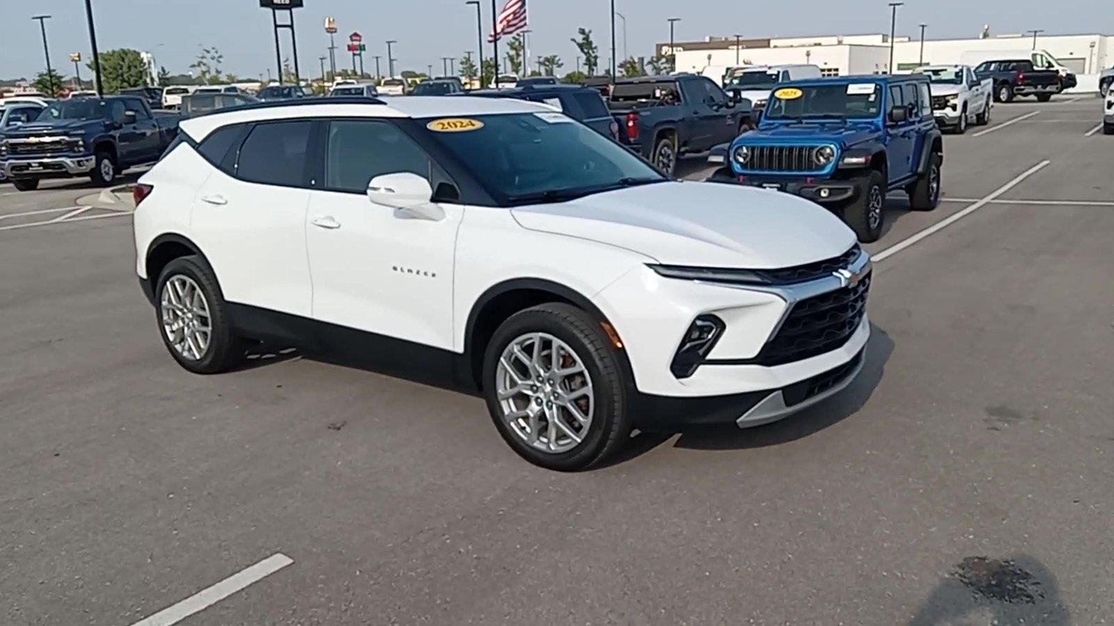 Certified 2024 Chevrolet Blazer 3LT with VIN 3GNKBDRS8RS154242 for sale in Kansas City