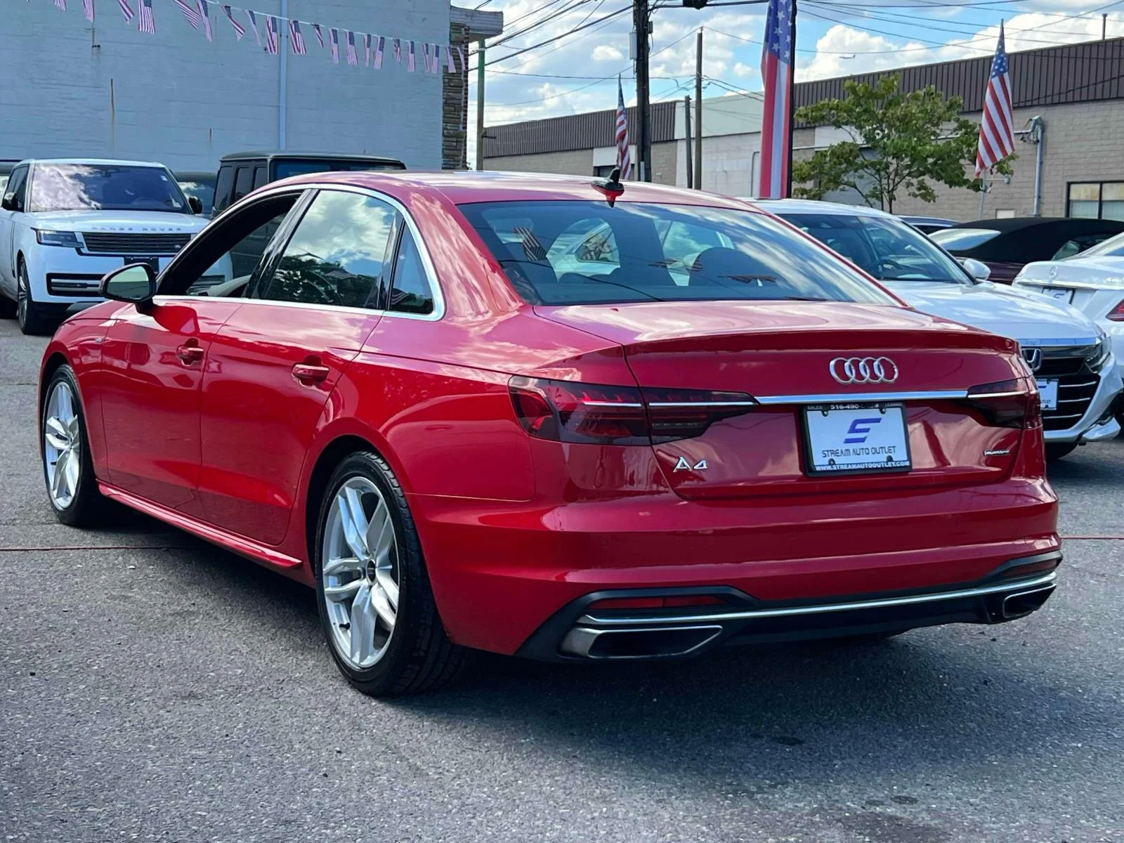 Used 2023 Red Audi 45 S line Premium Plus image 7