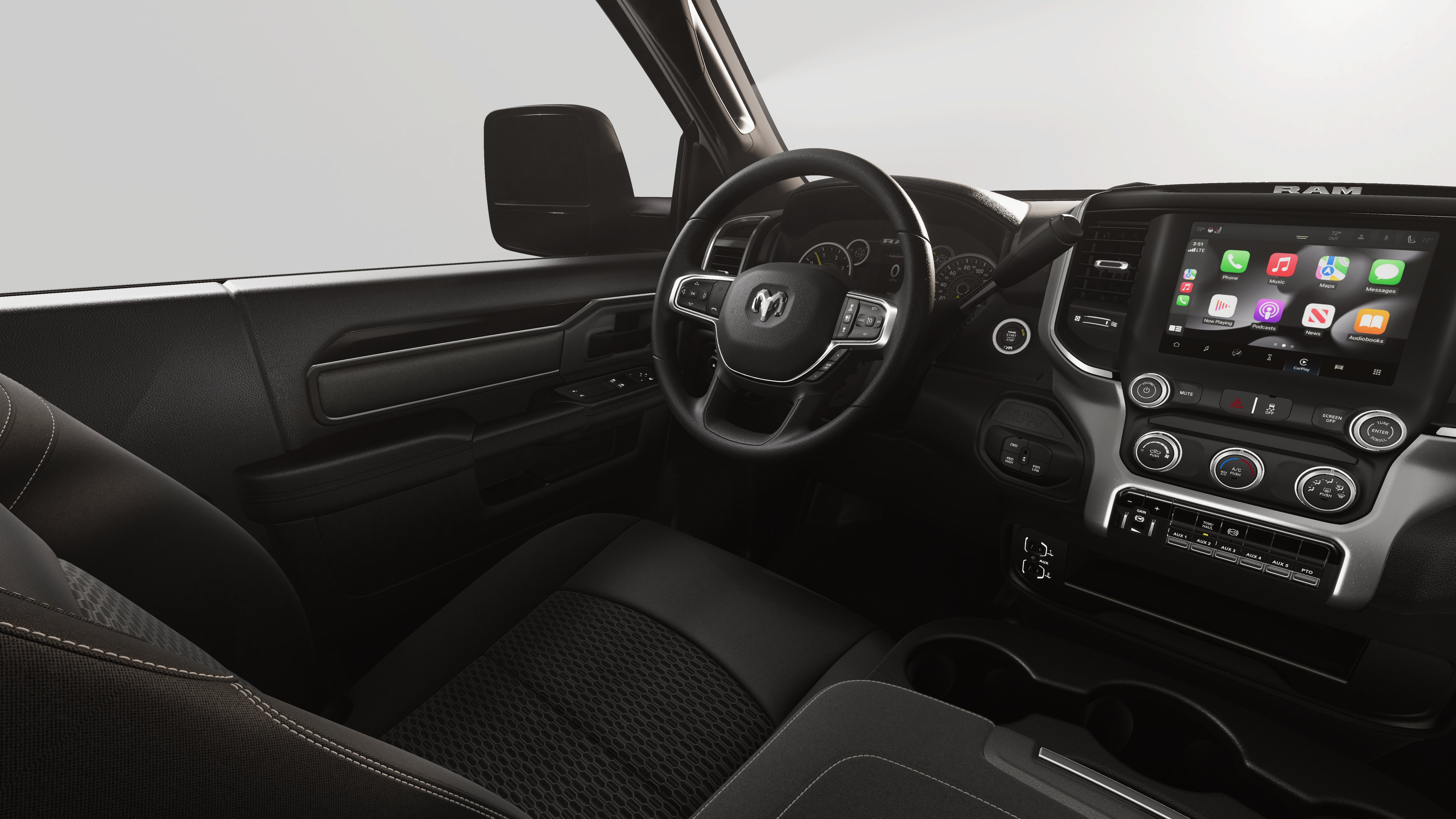 New 2026 Bright White Clear-Coat Exterior Paint RAM TRADESMAN image 20
