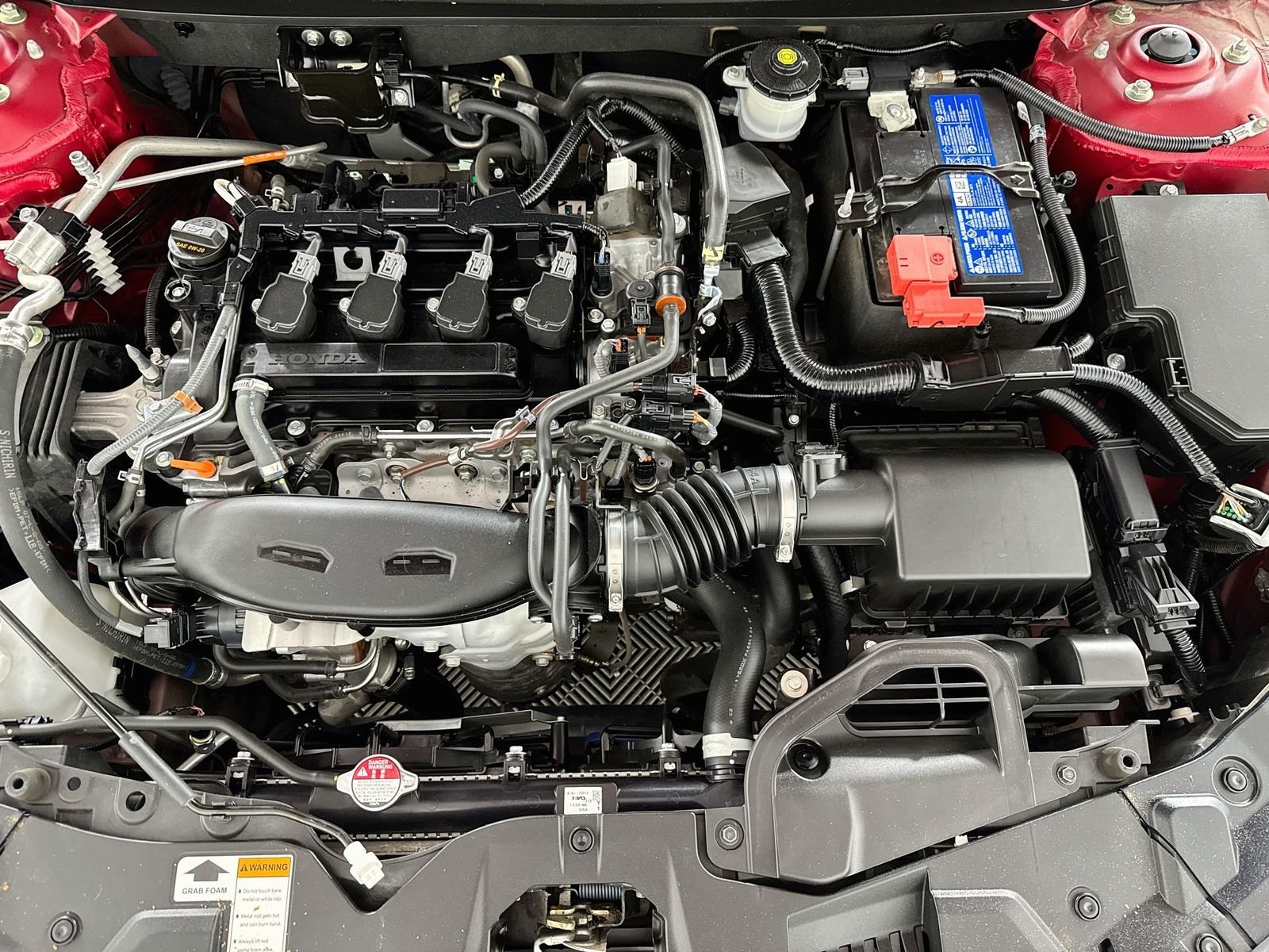 Used 2024 Radiant Red Metallic Honda EX image 10