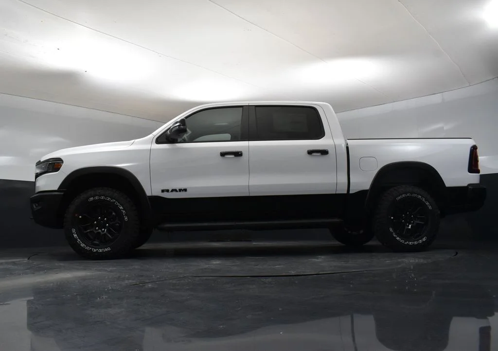 New 2026 Bright White Clear-Coat Exterior Paint RAM Rebel image 37