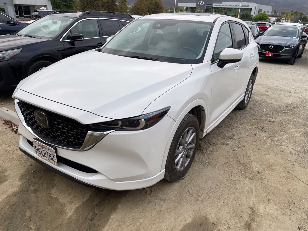 Certified Used 2024 White Metallic Mazda 2.5 S Preferred Package image 4