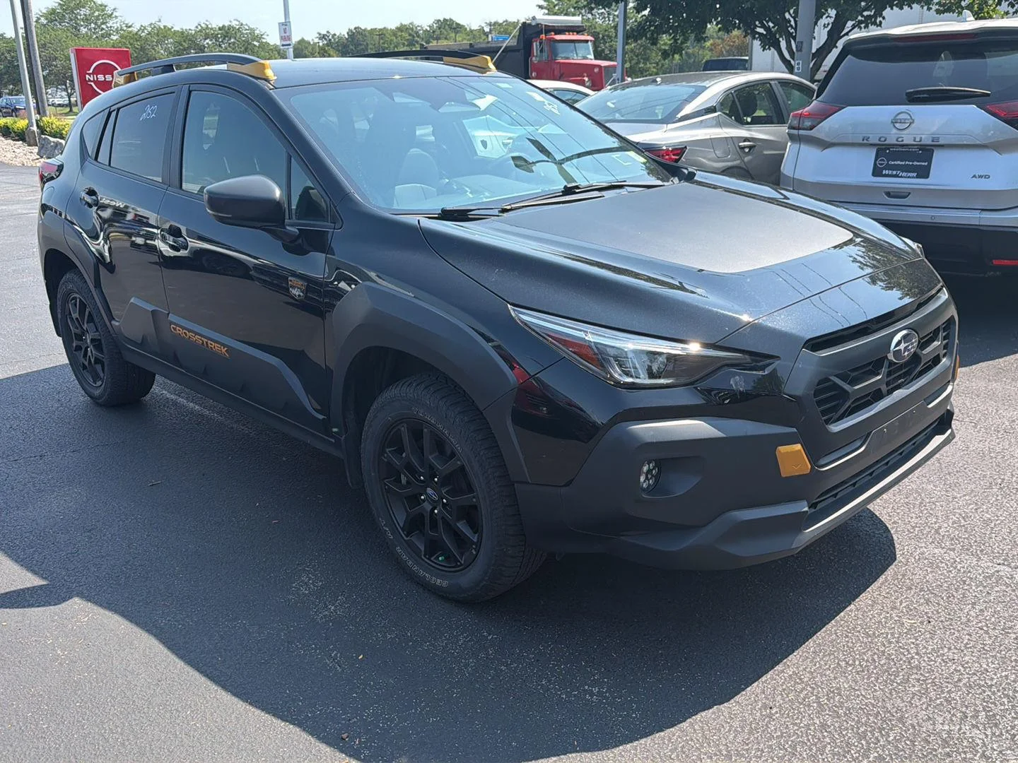 Used 2024 Crystal Black Silica Subaru Wilderness image 3