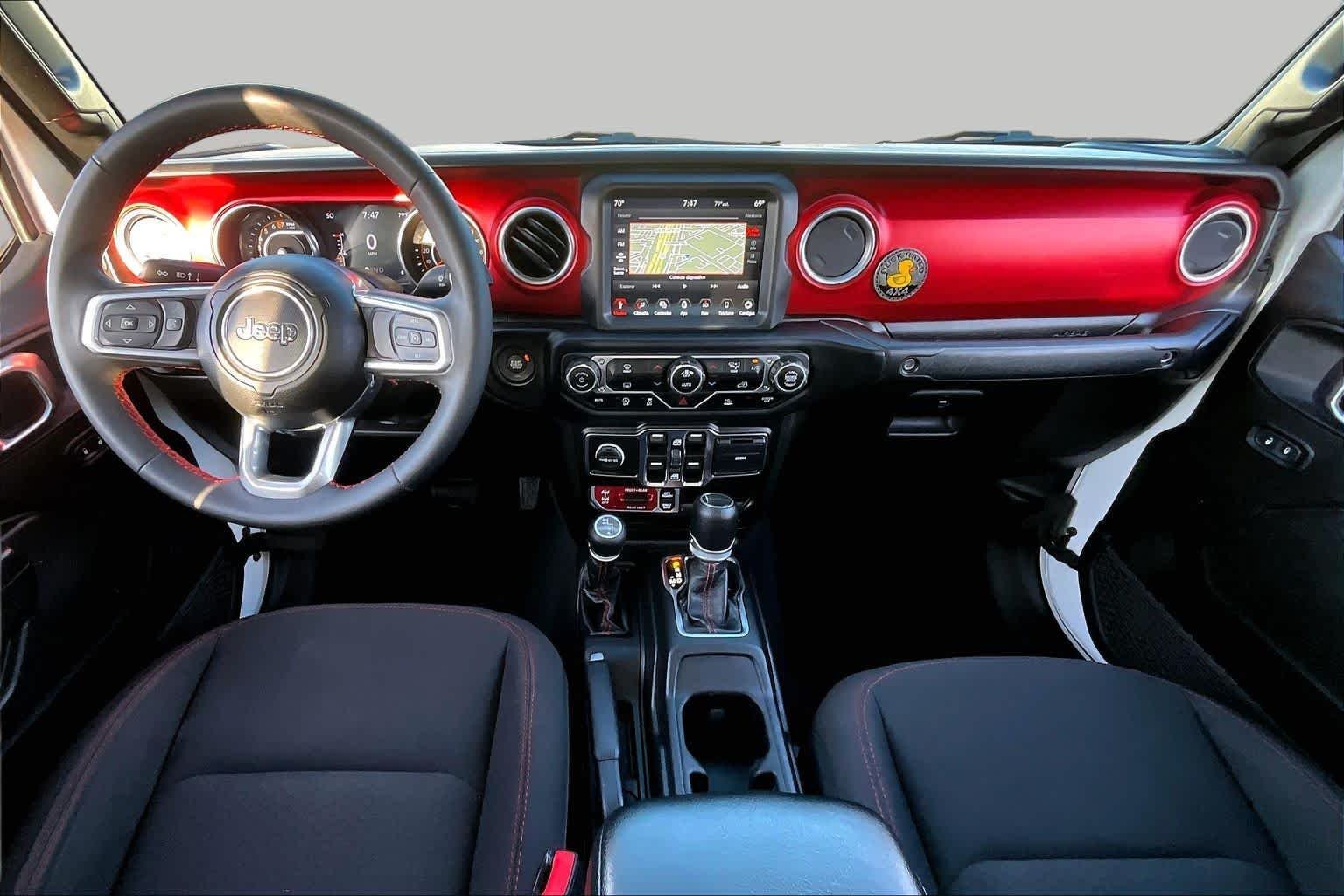 Used 2023 Bright White Clearcoat Jeep Rubicon image 16