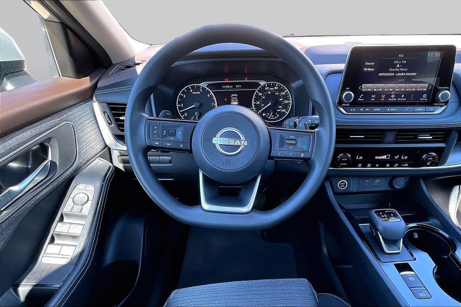 Used 2023 Brilliant Silver Metallic Nissan SV image 6