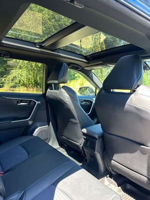 Used 2022 Cavalry Blue/Midnight Black Metallic Toyota XSE image 23
