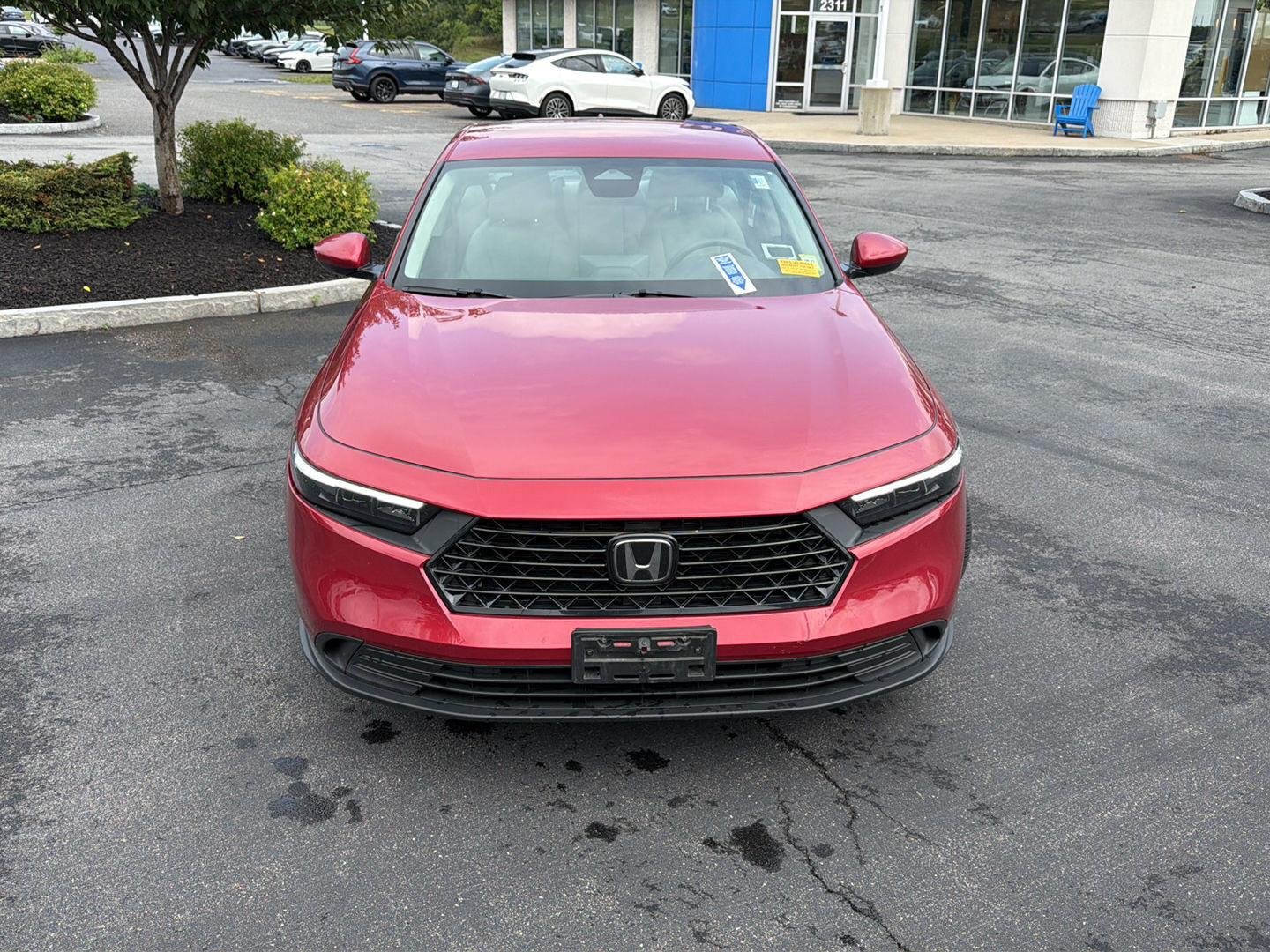 Used 2024 Radiant Red Metallic Honda LX image 2