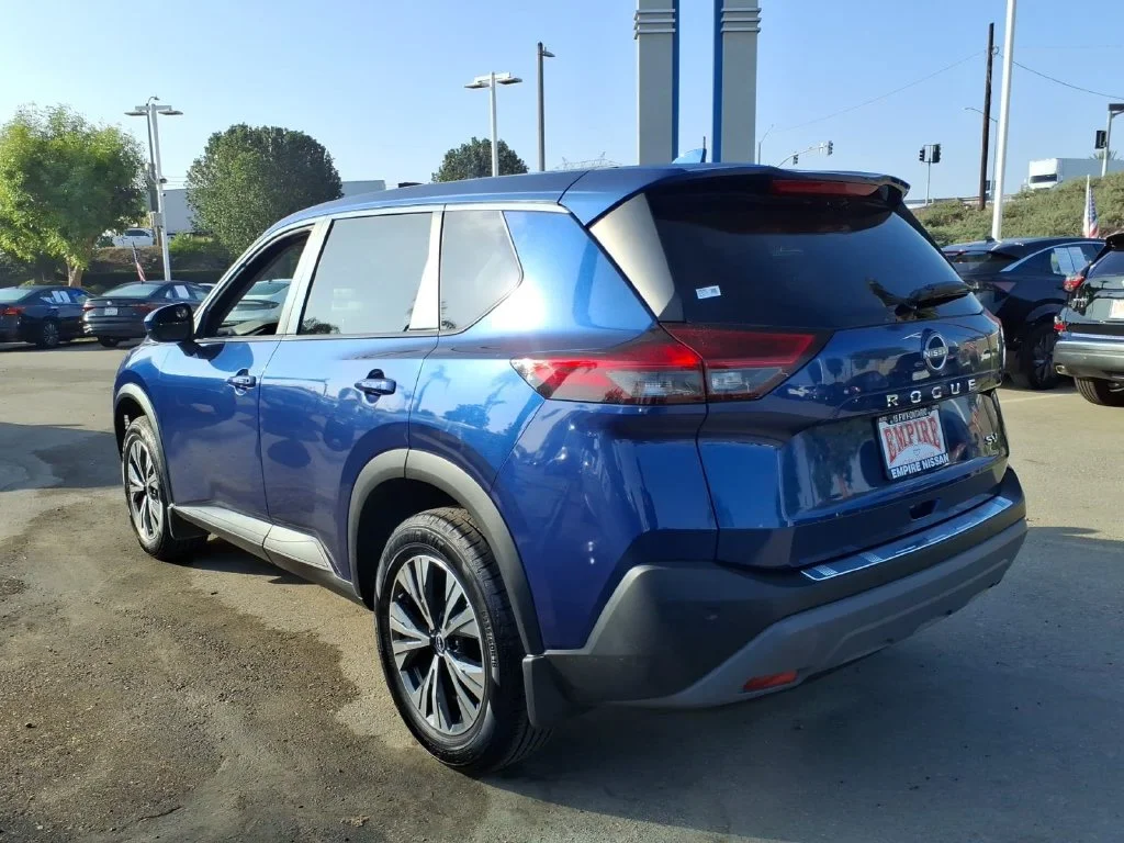 Certified Used 2023 Blue Nissan SV image 8
