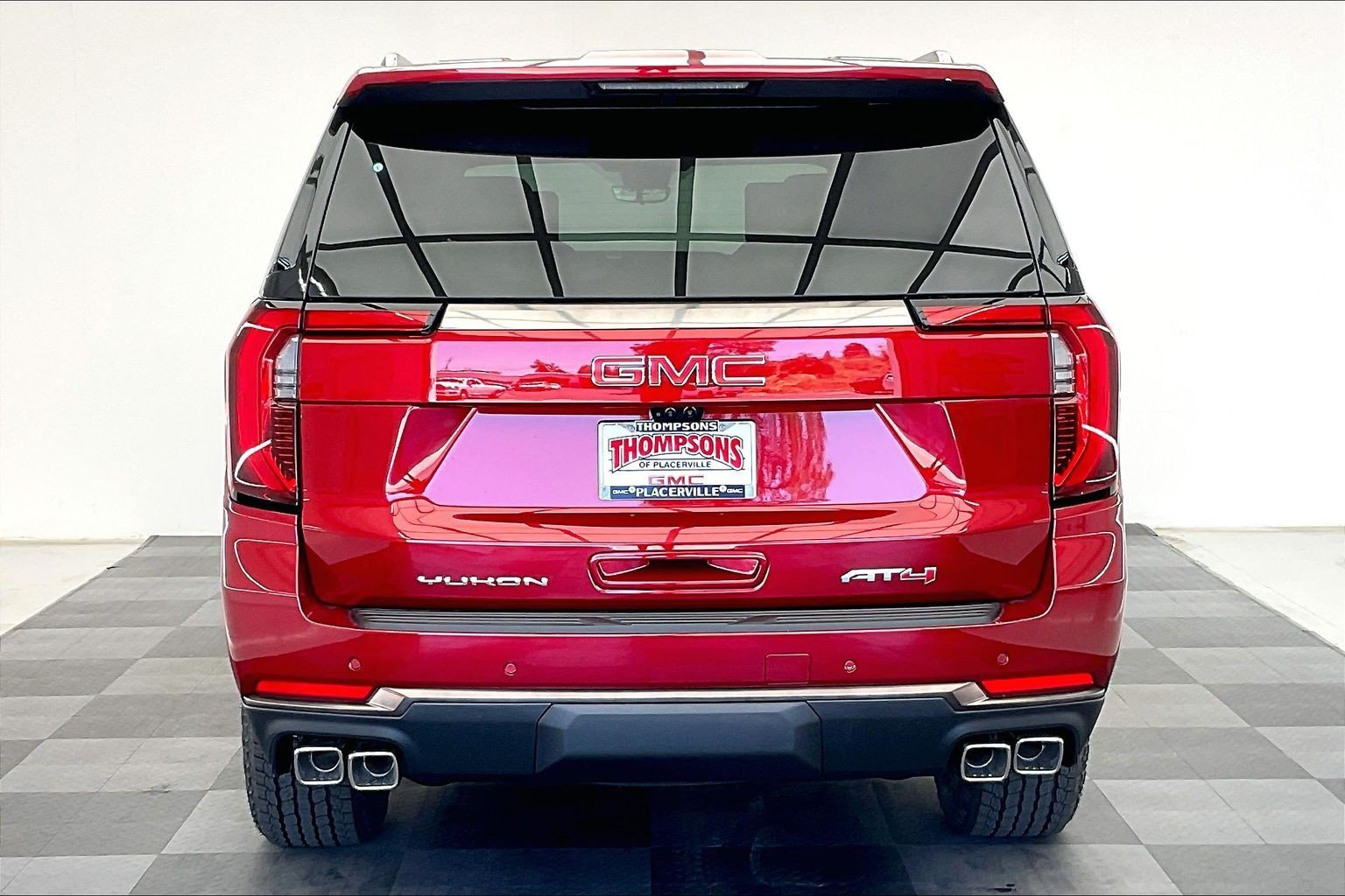 New 2026 Volcanic Red Tintcoat GMC AT4 Ultimate image 3