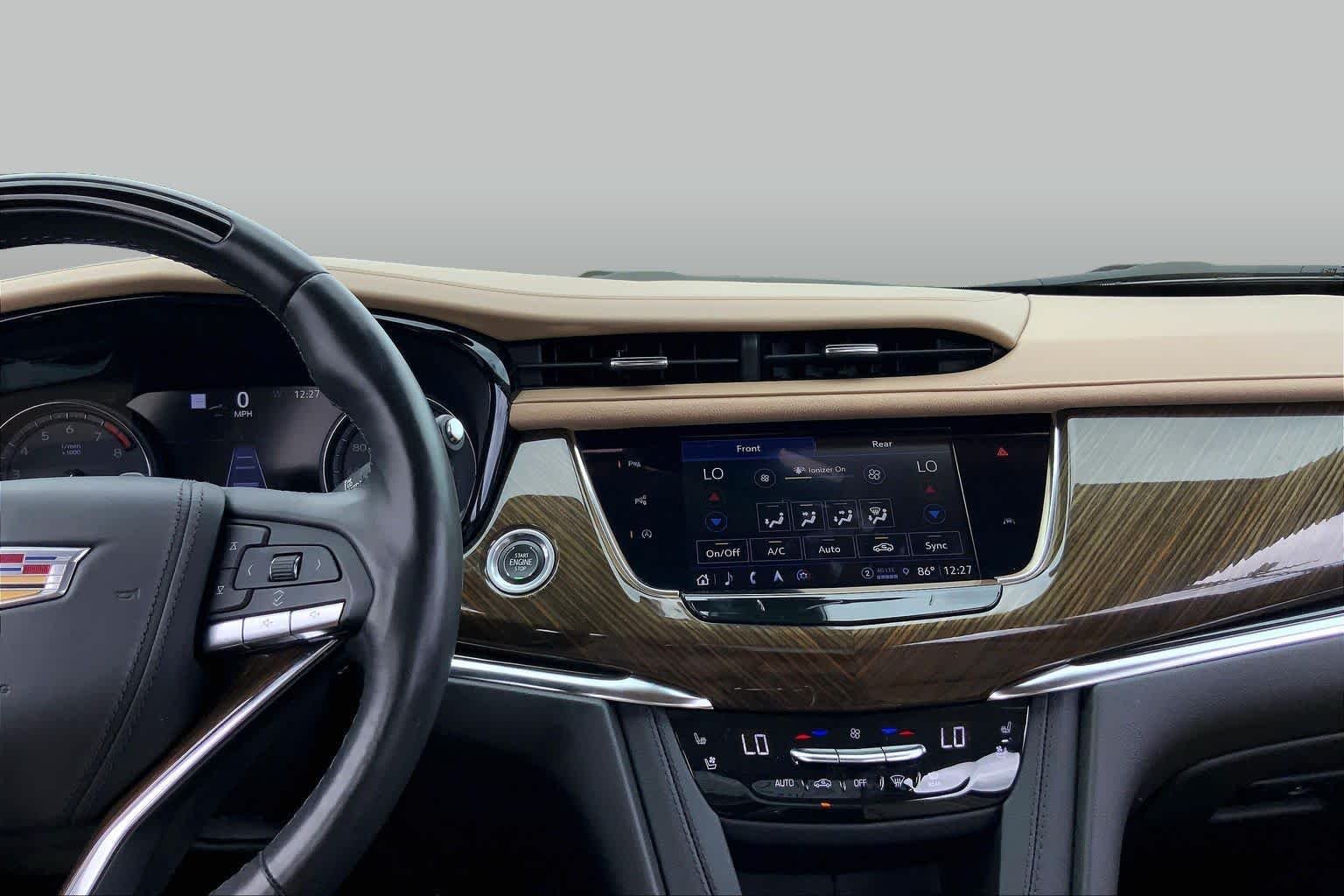 Used 2023 Stellar Black Metallic Cadillac FWD Premium Luxury image 7