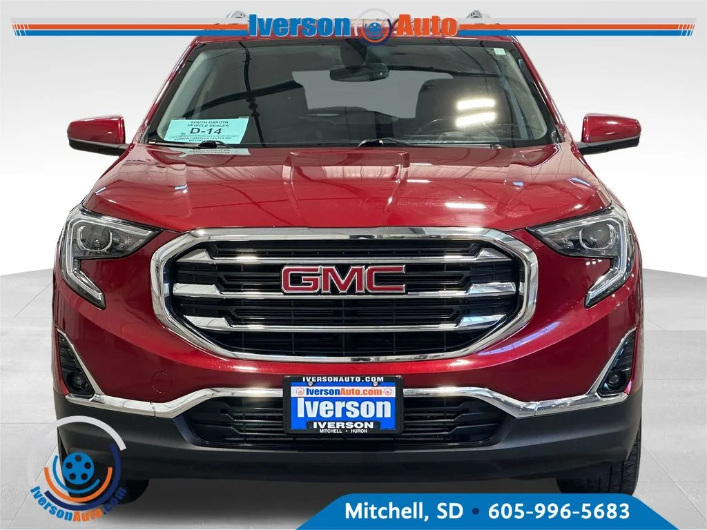 Used 2019 GMC Terrain SLT with VIN 3GKALVEV5KL211069 for sale in Huron, SD