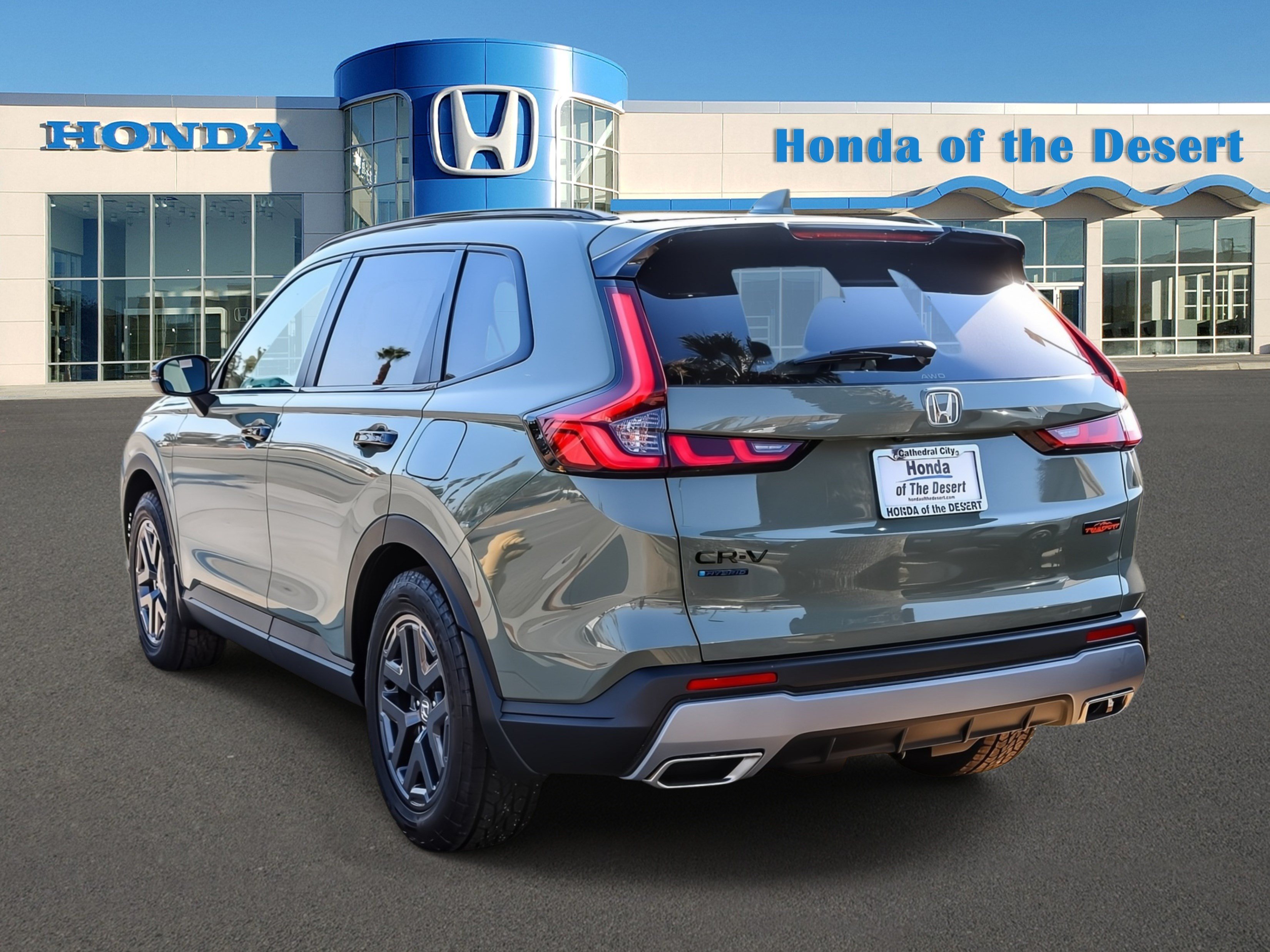 New 2026 Ash Green Metallic Honda TrailSport image 4