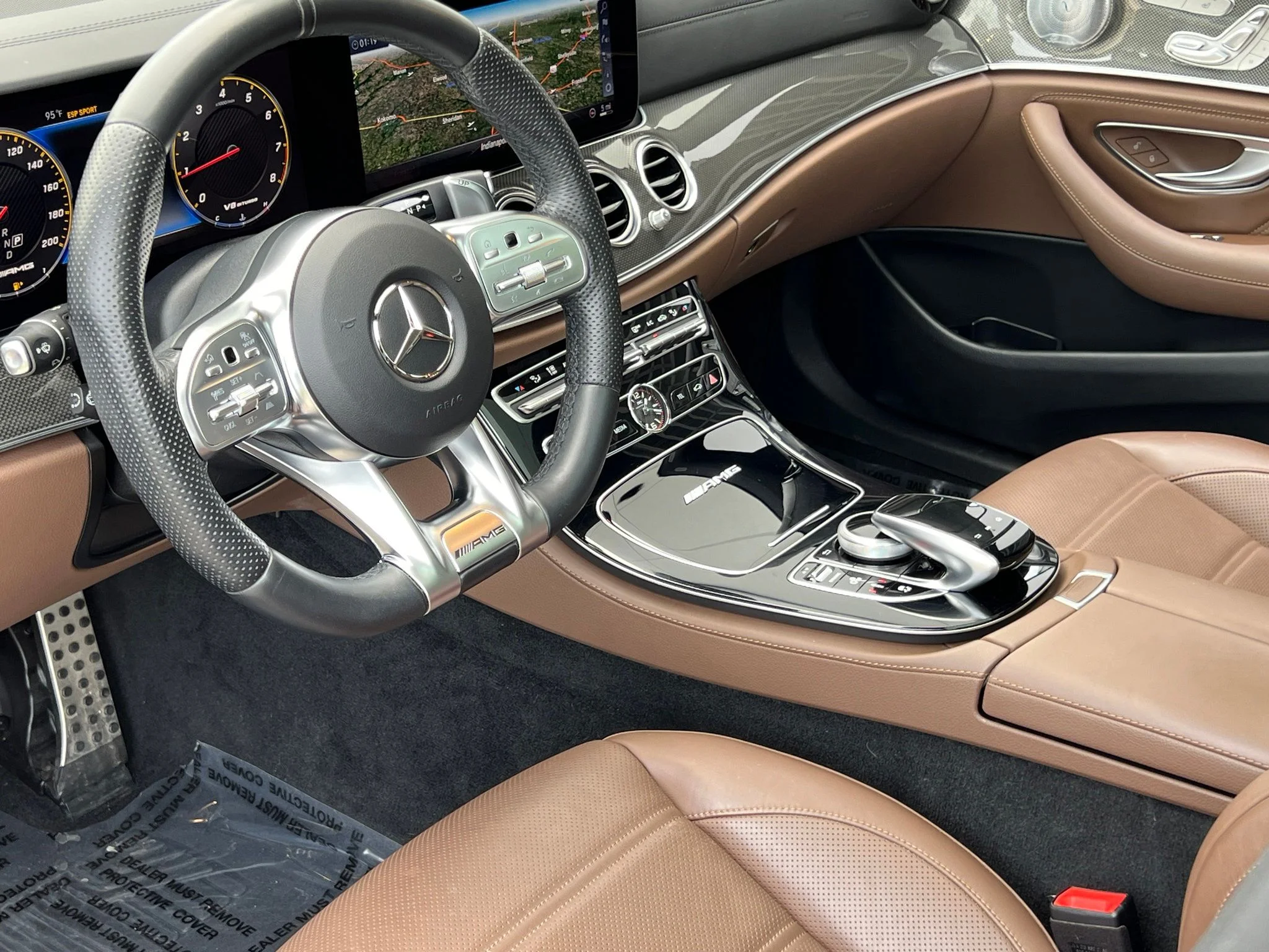 Used 2020 Blue Mercedes-Benz E 63 S AMG® image 2