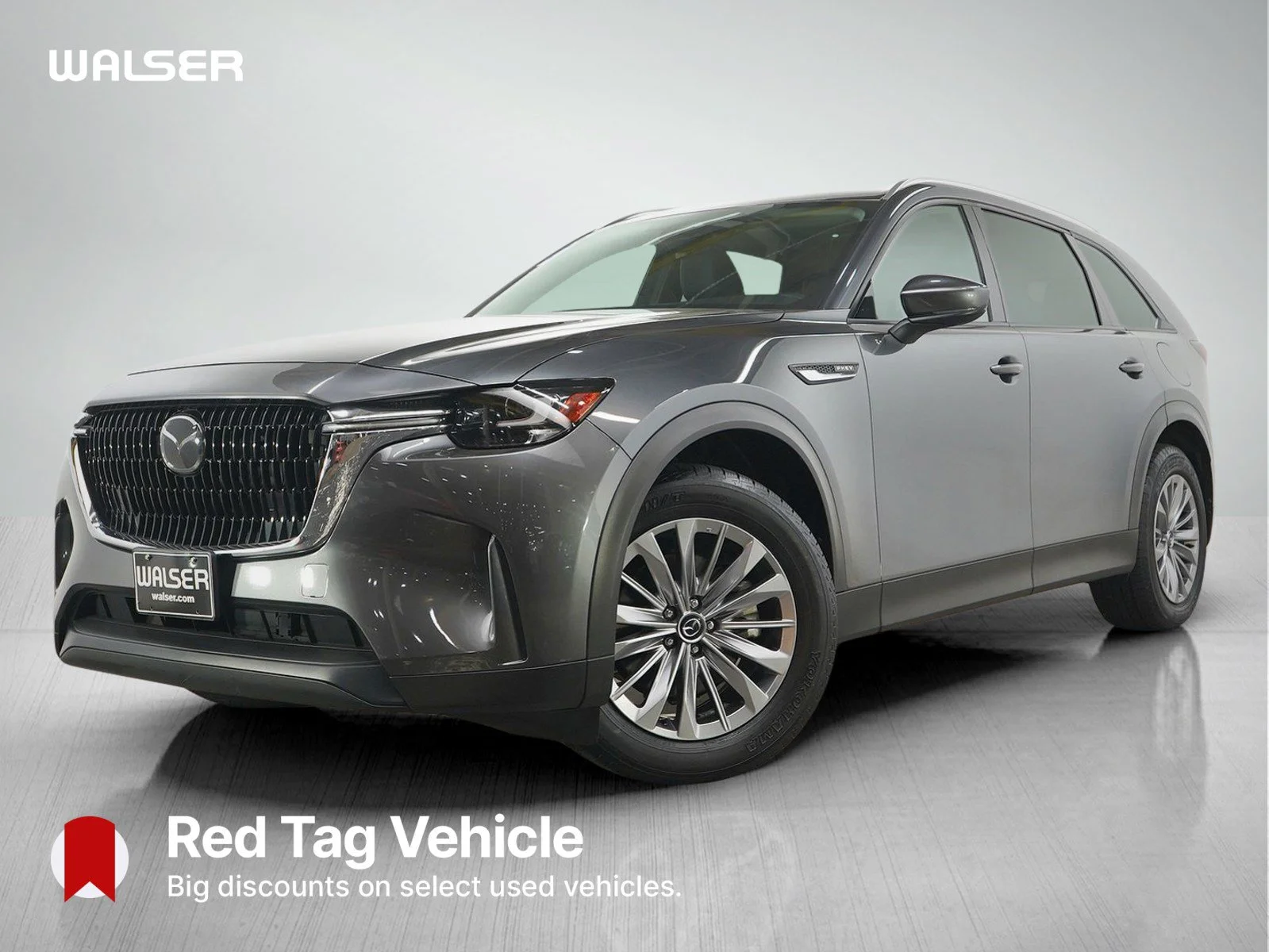 Used 2024 Machine Gray Metallic Mazda Preferred image 1