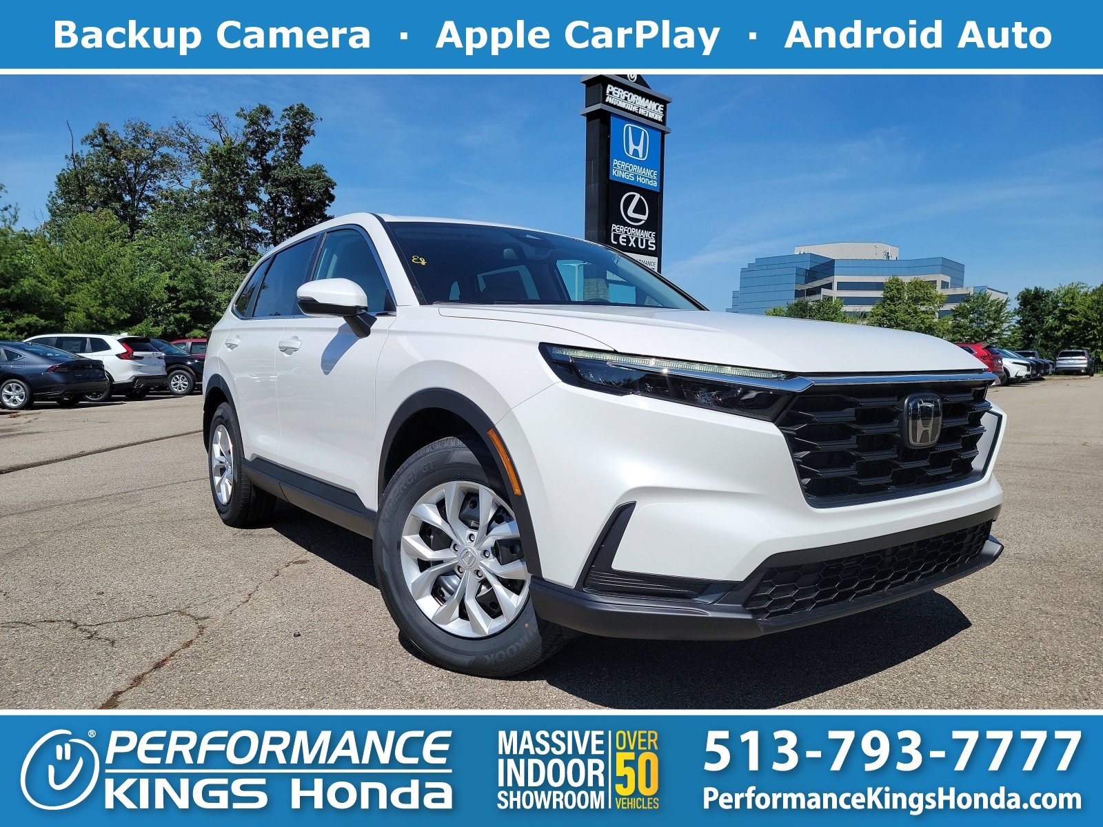 New 2026 Platinum White Pearl Honda LX image 1